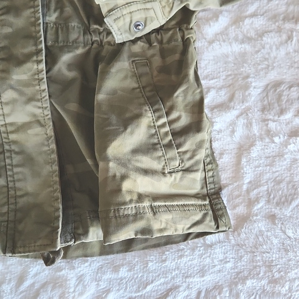 STYLE & CO, Womens, Sz. S, Petite, Olive Green, Military Style, Jacket, Coat - Picture 11 of 16